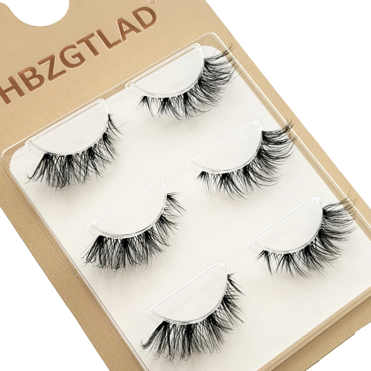 NEU 3 Paar 3D Nerz-Wimpern mit unsichtbarem Band, natürliche 5D Nerz-Wimpern, schwarze Nerz-Kunstwimpern, volle Wimpernbänder, wiederverwendbar – Detail 20