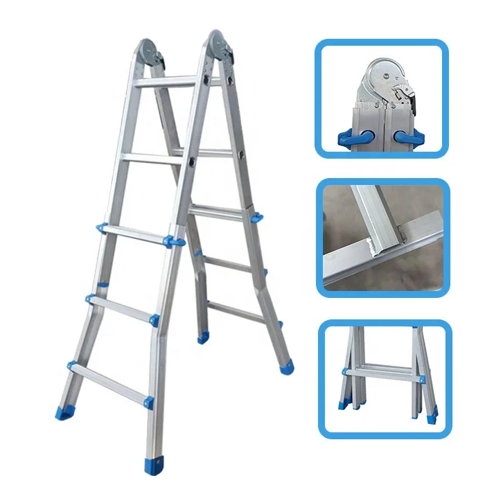 Manufacturer Folding Double Telescopic Manufacturers Ladder Telescopic Extension Ladder