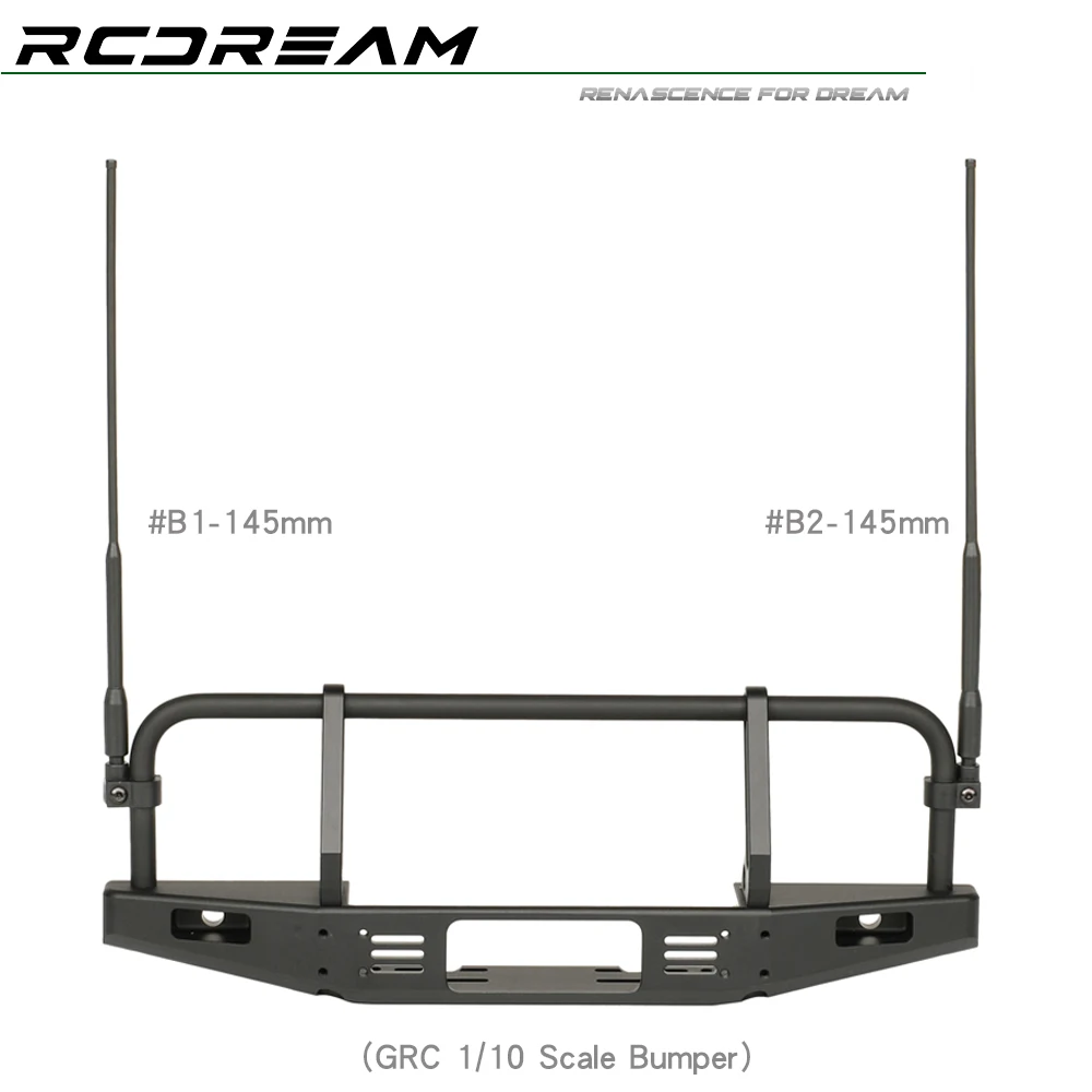 RCDream Simulated Antenna Aerial Decoration Signal Pole for 1/12 1/18 1/10 1/8 RC Car Crawler TRX4m MN168 MN-222 MN82 Mn99s UDR