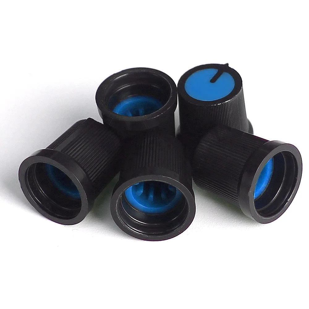 10 шт. 15*15 мм крышка потенциометра AG3 синяя крышка с ручкой