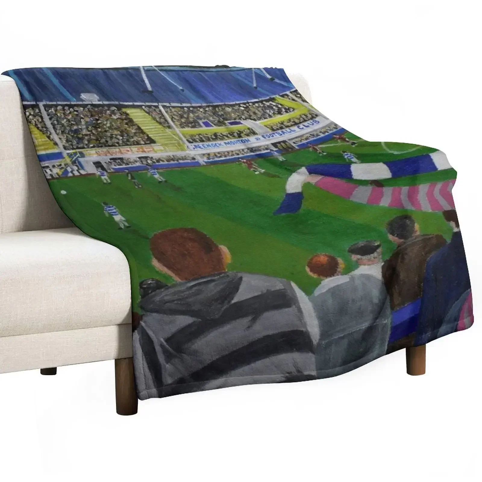 

Greenock Morton Throw Blanket Thins Winter beds Cute Plaid on the sofa Blankets