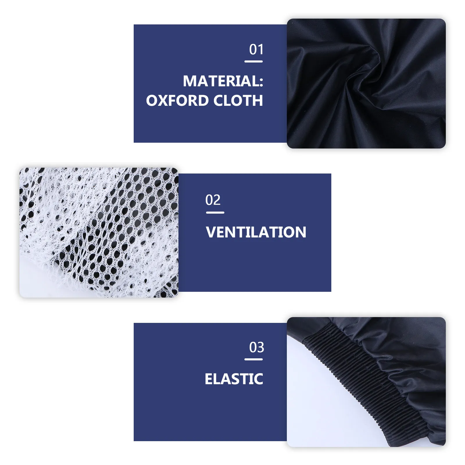 

Dark Blue Xxxl Double Layer Waterproof Rain Pants Breathable Oxford Cloth Outdoor Cycling Motorcycle Fishing Hiking Boating