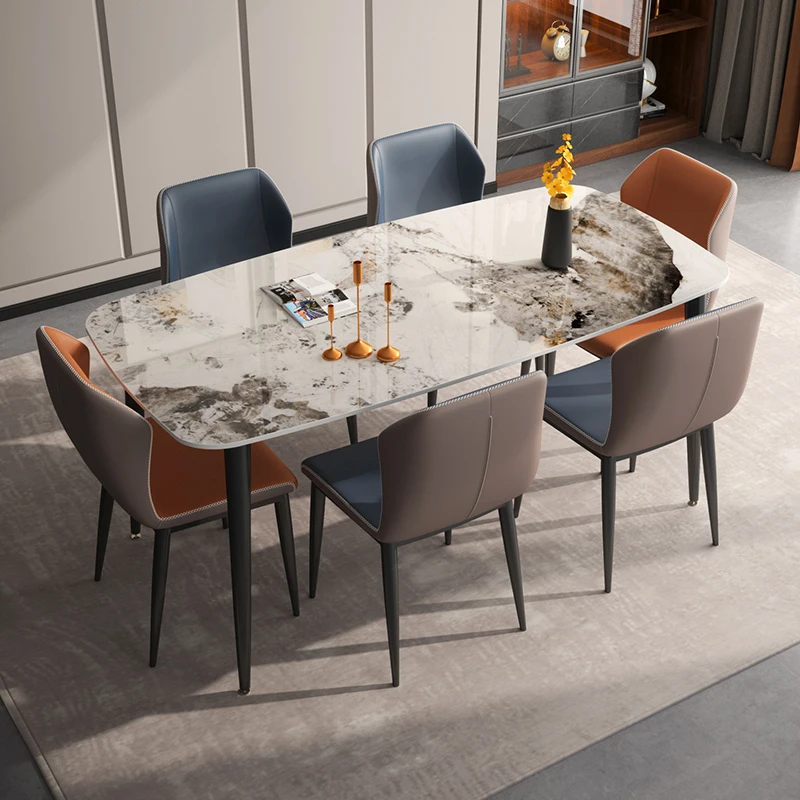 Designer Style Dining Tables Chairs Legs Items Expandable Modern Dining Tables Luxury Nordic Mesas Comedor Furniture For Home