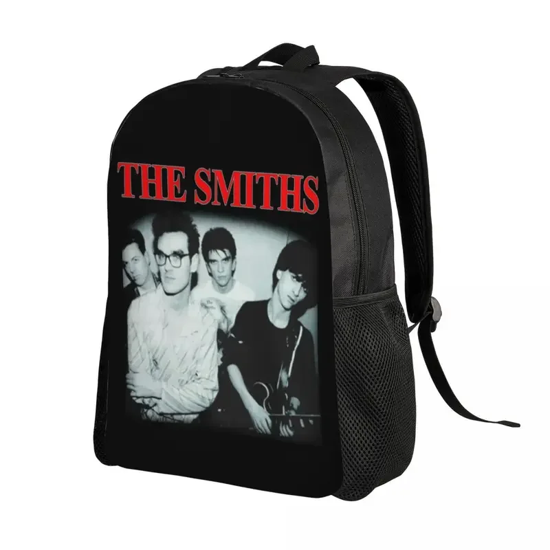 Customized The Smiths Morrissey Punk Rock Backpacks Men Women Casual Bookbag for School College Bags