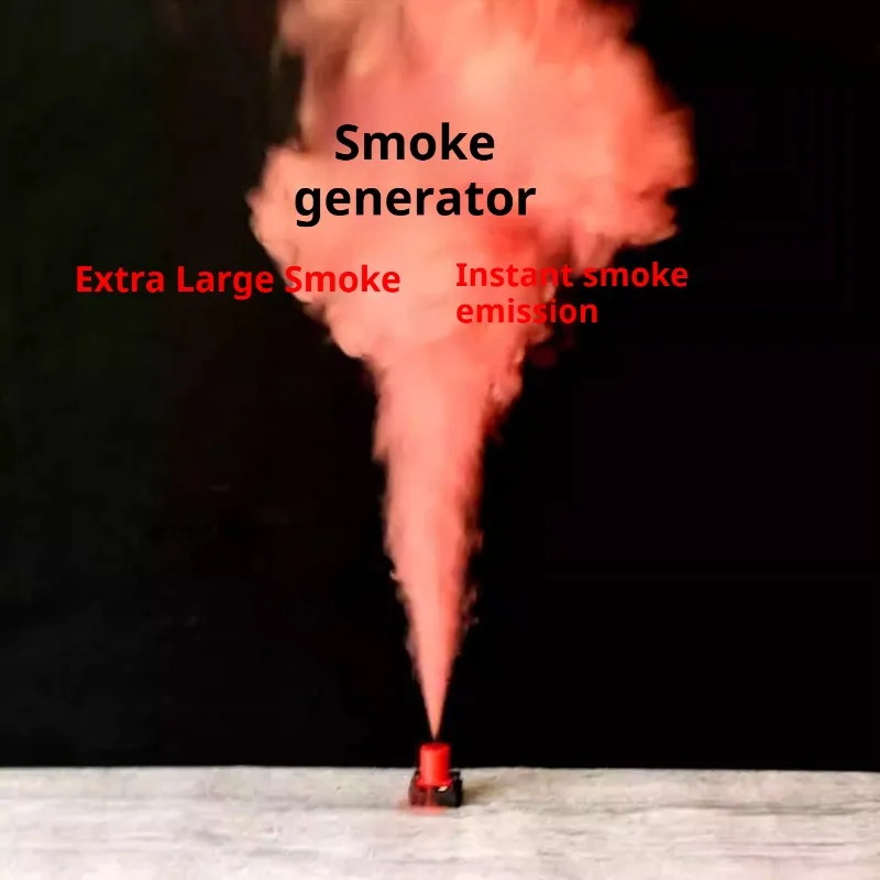 New Mini Red Smoke Machine | Magic Smoke Generator | Super High Smoke Output | Perfect for Stage Performances and Photography
