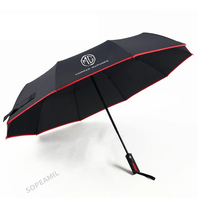 

Car Automatic Folding Windproof UV Sun Protection Sunshade Umbrella For MG ZS HS ES5 S5 MG4 EV Electric MG3 MG5 MG6 MG7 ONE EZS