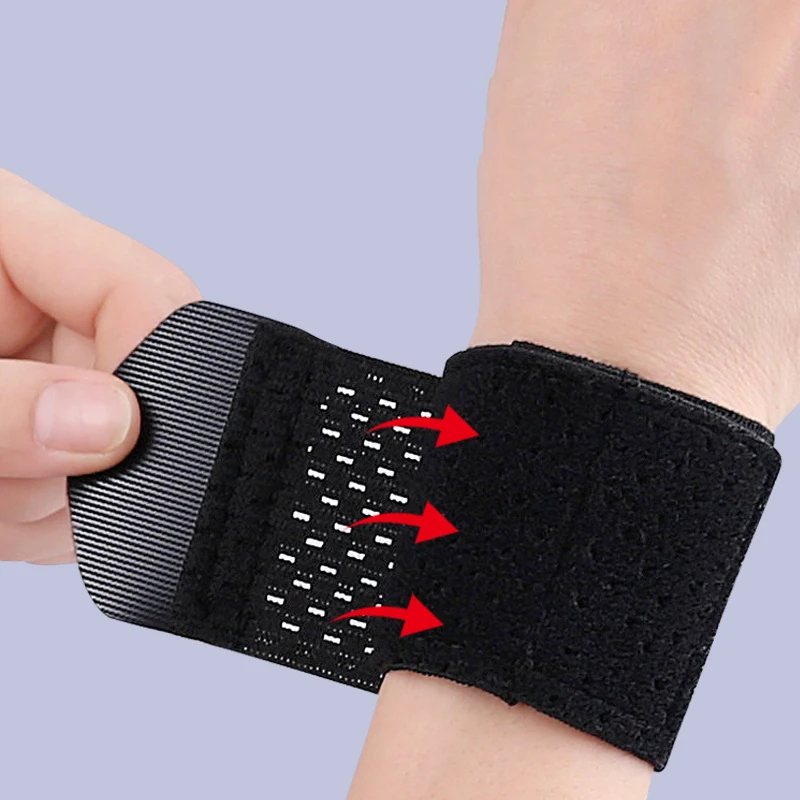 1PCS Wristband Sports Protective Wrist Support Training Exercises Hand Band Strap Wraps Bandage Wristbands Brace Carpal Tunnel