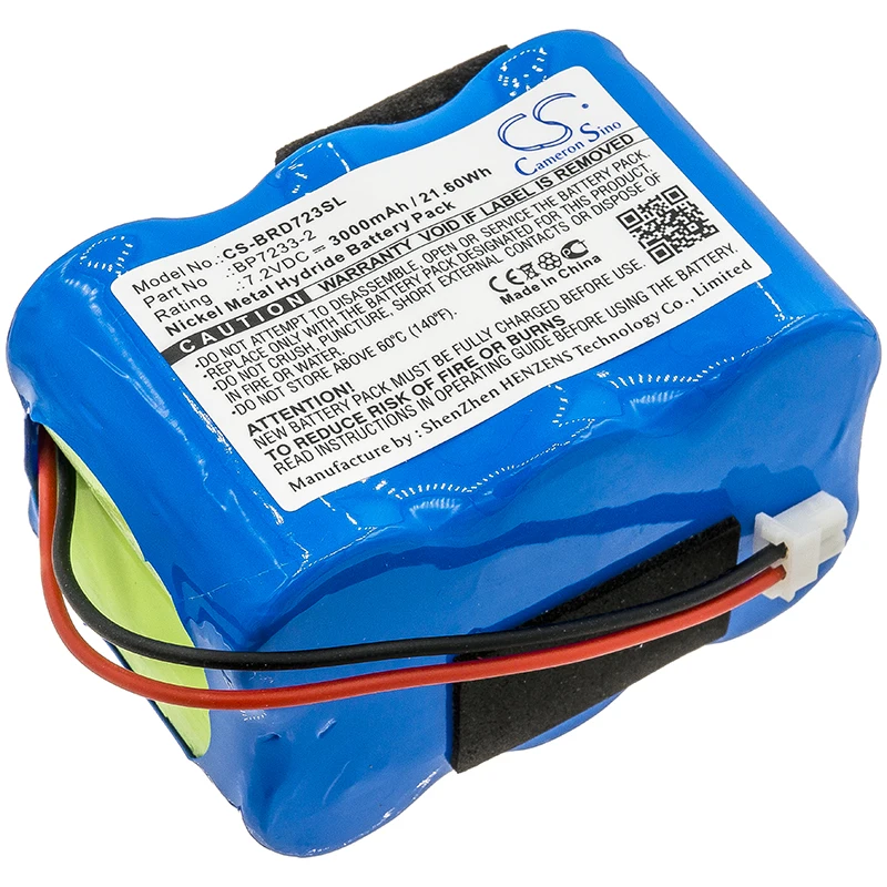 7.2V 3000Mah Batter…