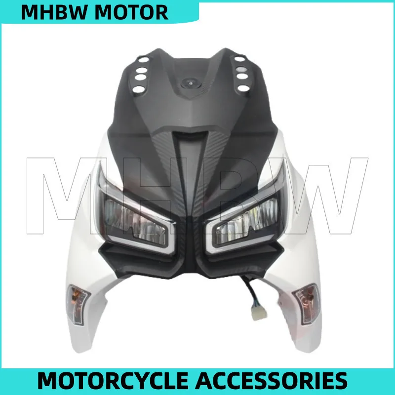 

Front Face Panel Headlamp Assembly for Sym Xs300t Joymax Z300 Hong Kong / Taiwan Version 2019 Modified to 2020