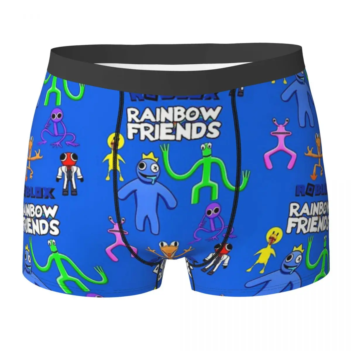 Boxer Underpants Shorts Rainbow Friends Panties Male Soft Underwear for Homme Man Boyfriend Gift