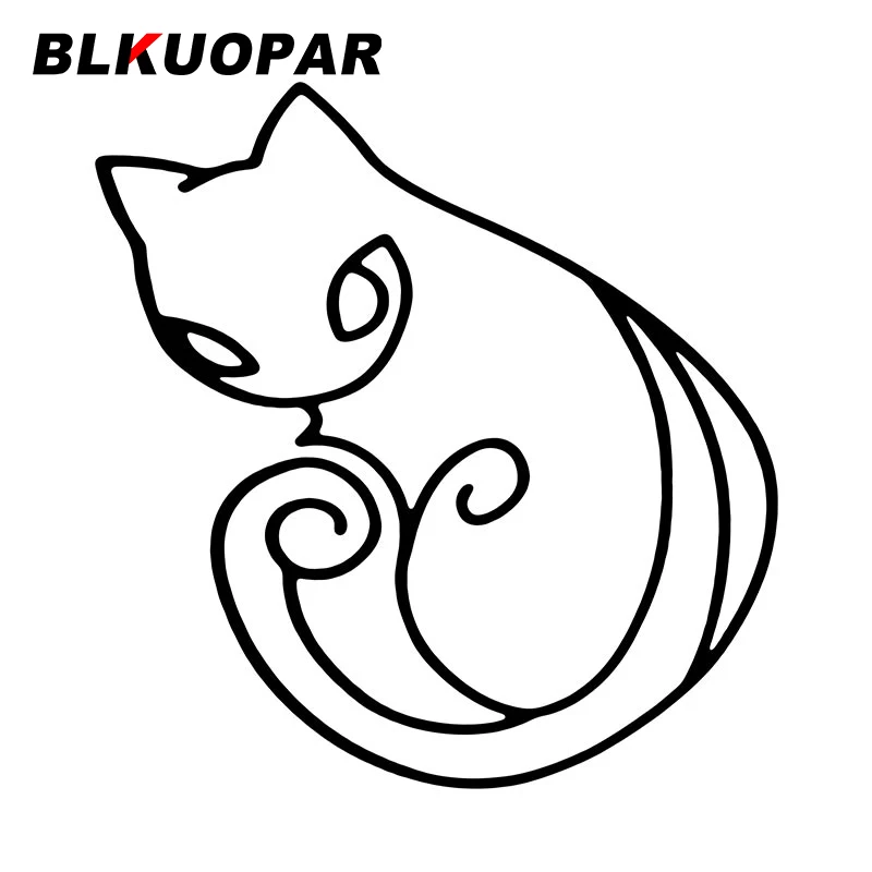 BLKUOPAR Diona Genshin Impact Game Car Stickers Personality Fashion Creative Decal Air Conditioner Windows Trunk Car Accessories