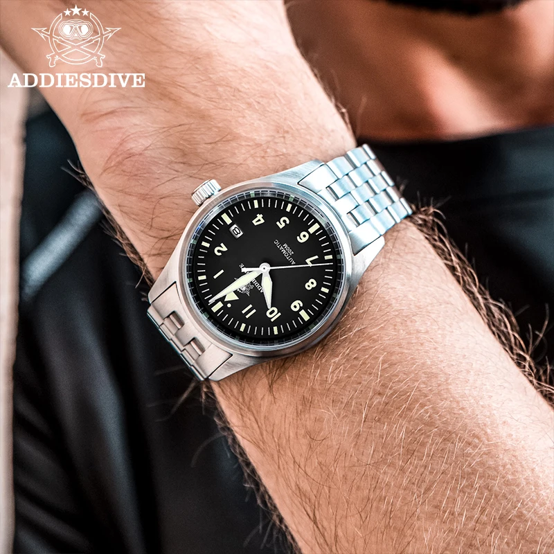 ADDIESDIVE Men's Watch Sport A - đánh giá và giá Stainless Bracelet Diver
