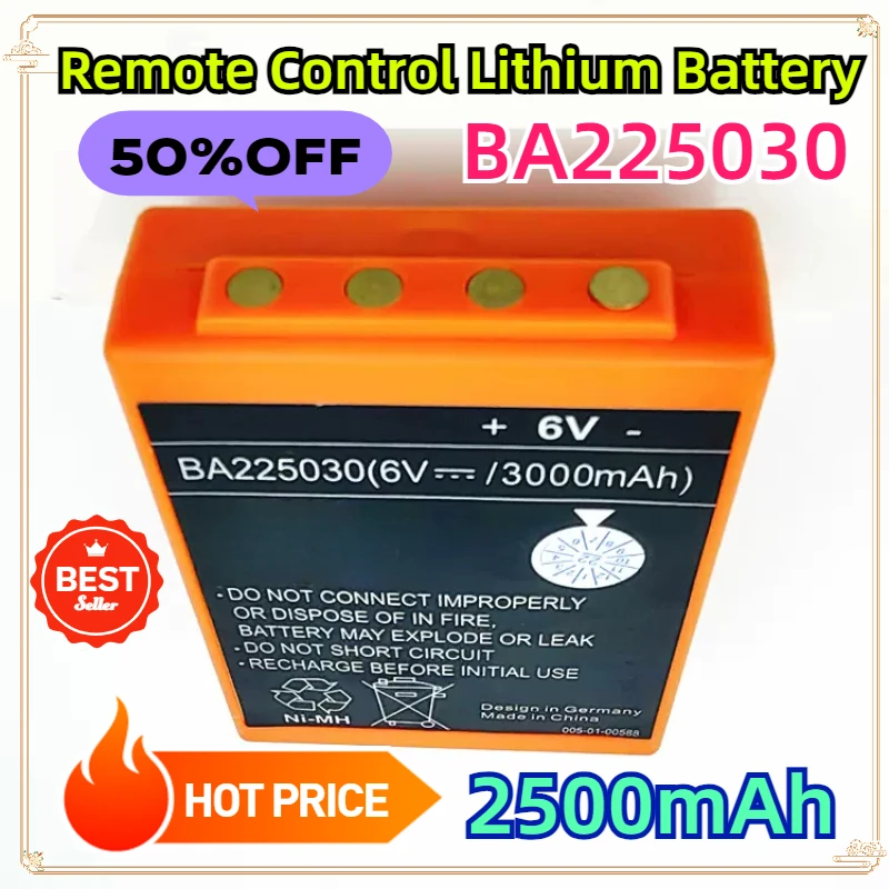 

Remote Control Lithium Battery Accessories 2500mAh 1Pce Lot BA225030