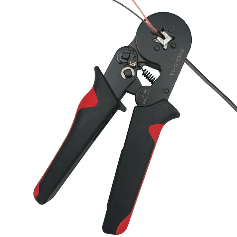 Cable Crimping Tool Ratchet Adjustable Crimping Plier Wear-resistant Crimping Plier Ferrule Crimping Tool For Wire Terminals