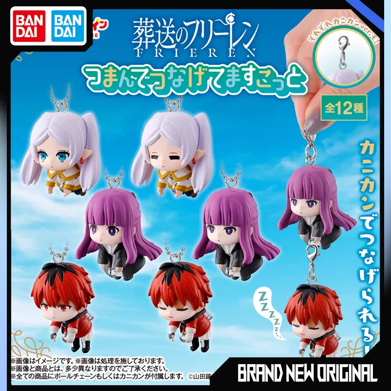 

BANDAI Frieren: Beyond Journey's End Action Figures Model Fern Frieren Gashapon Official Genuine Ornament Hanging decorations