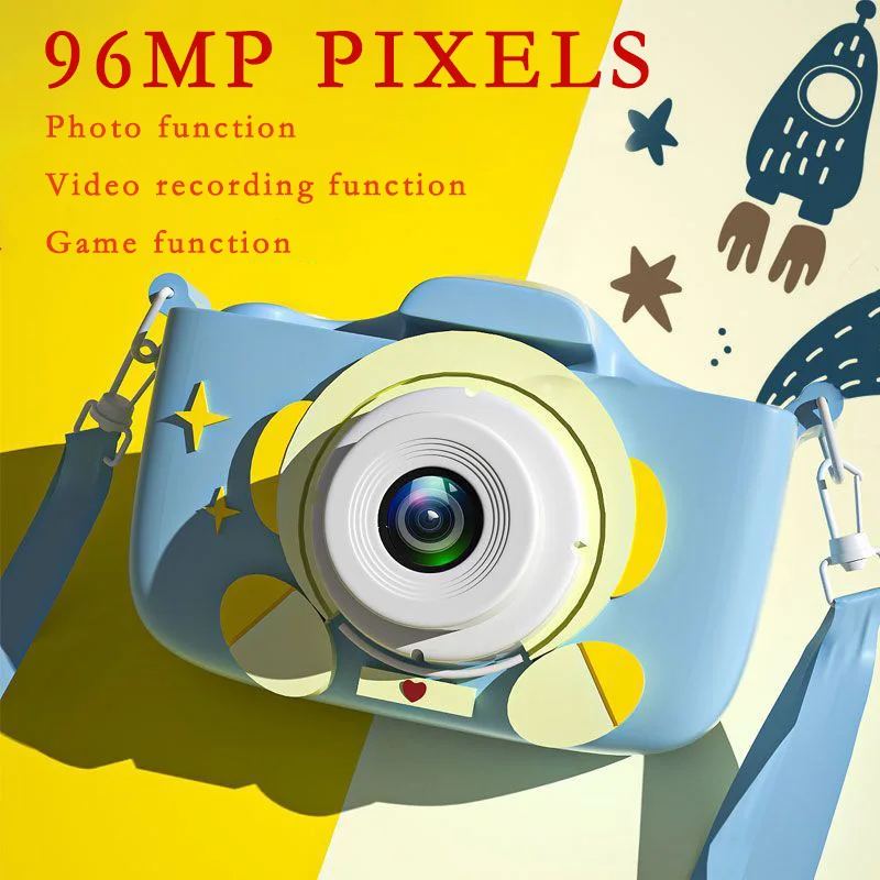 Kids Camera HD Toy Digital Camera for Boys Girls Students Birthday Gift with Single Lens Reflex Feature