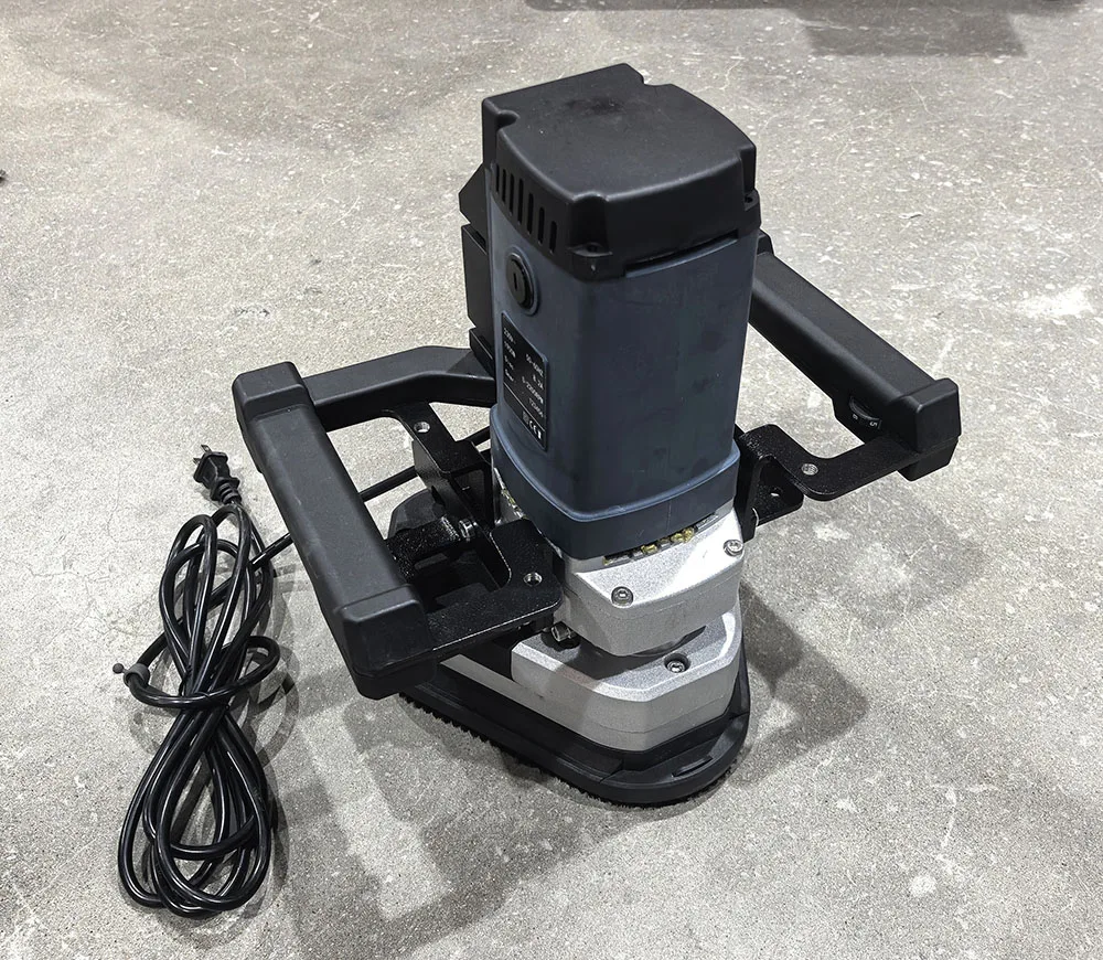 Hot Sale  Small Handheld Floor Polishing and Edge Grinding Machine with Frame
