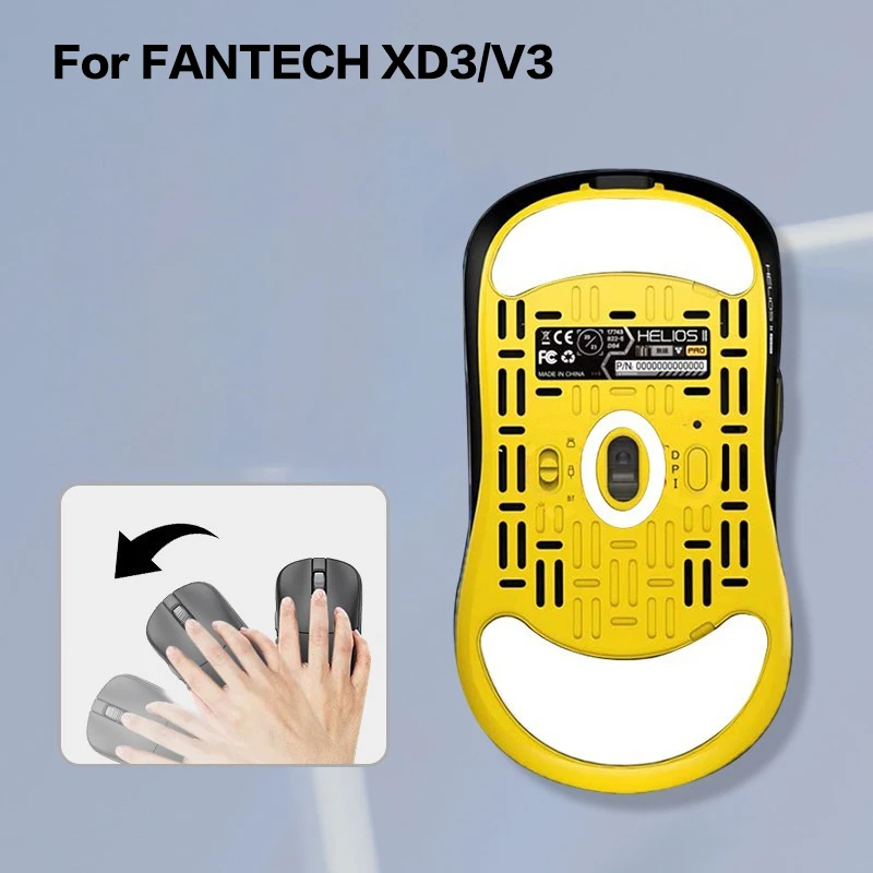 1 Set Anti-Slip Sostituzione Mouse Pattini Mouse Piede Adesivo Pad Per FANTECH XD3/V3 Mouse Da Gioco Per E-Sport Gamer