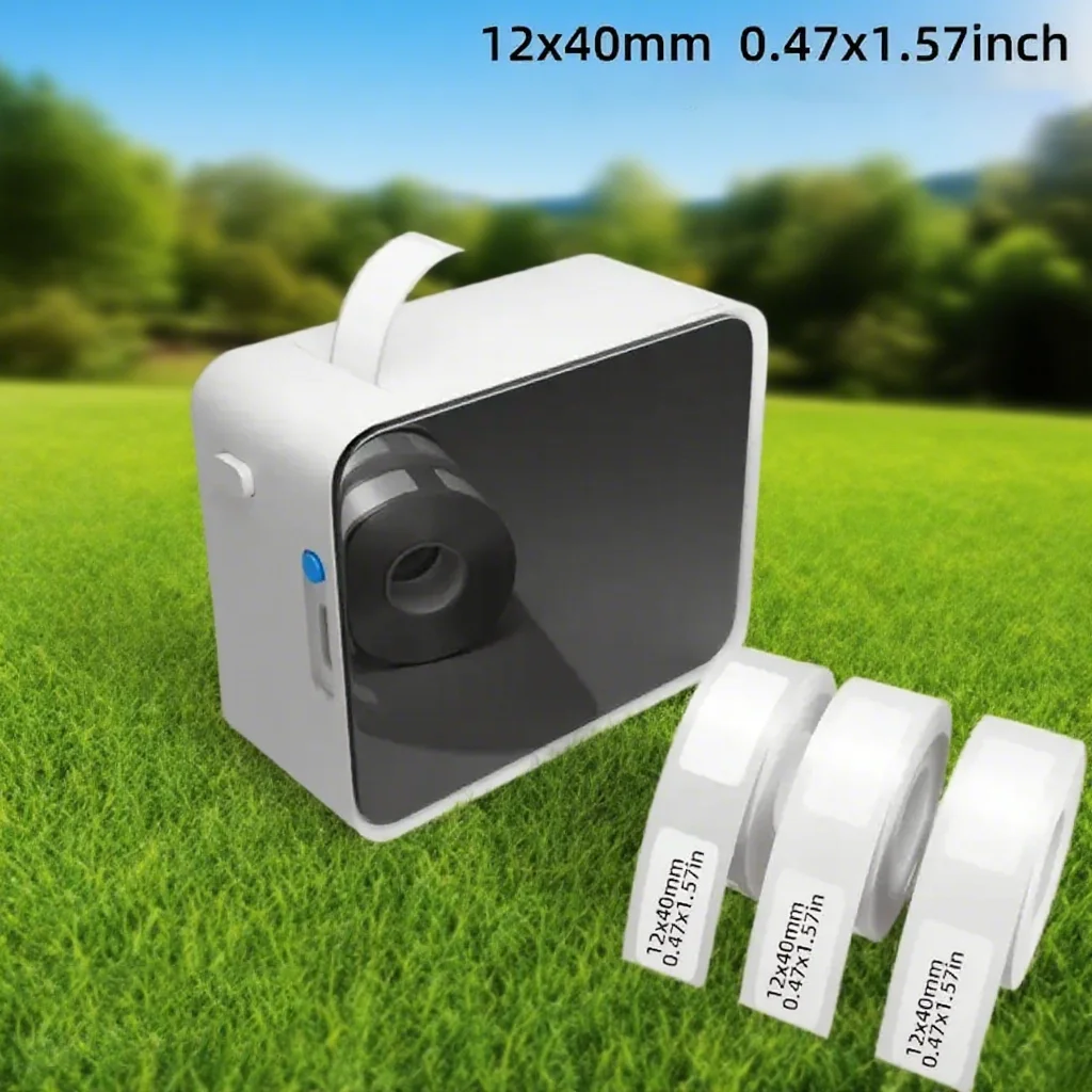 テープ付きラベルメーカー、P7ミニサーマルラベルメーカー、ポータブルデスクトップラベルプリンター、ステッカープリンター