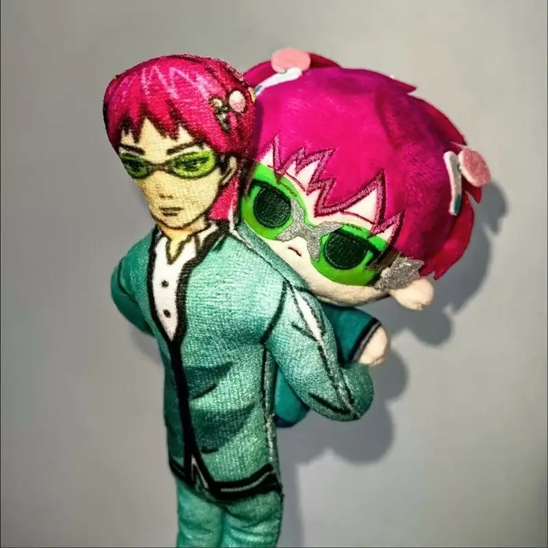Anime The Disastrous Life of Saiki K Saiki Kusuo Cosplay Doll Twistable Shape Room Decoration Abstract Cartoon Figure Dolls Gift