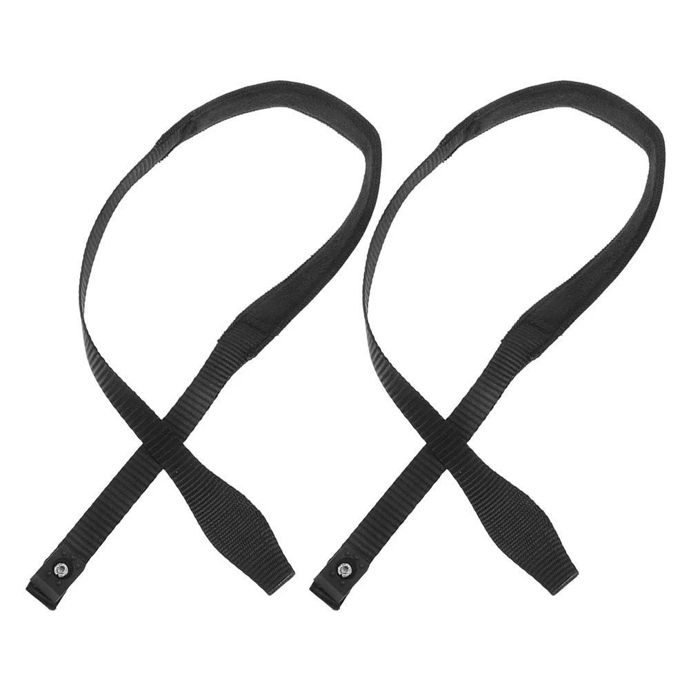 2 Pcs Trekking Pole Wrist Strap Cane Skiing Accessory Walking Stick Accessories Outdoor Binding Band Nylon Adjustable
