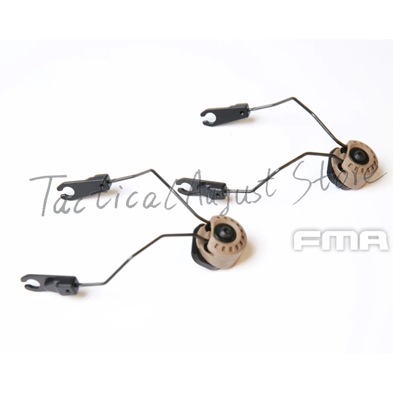 FMA TB1292 Modular Attached Rail Kit Stand Support Bracket Mount Headset Adapter For L/XL Size Helmet Comtac MSA Sordin Headset