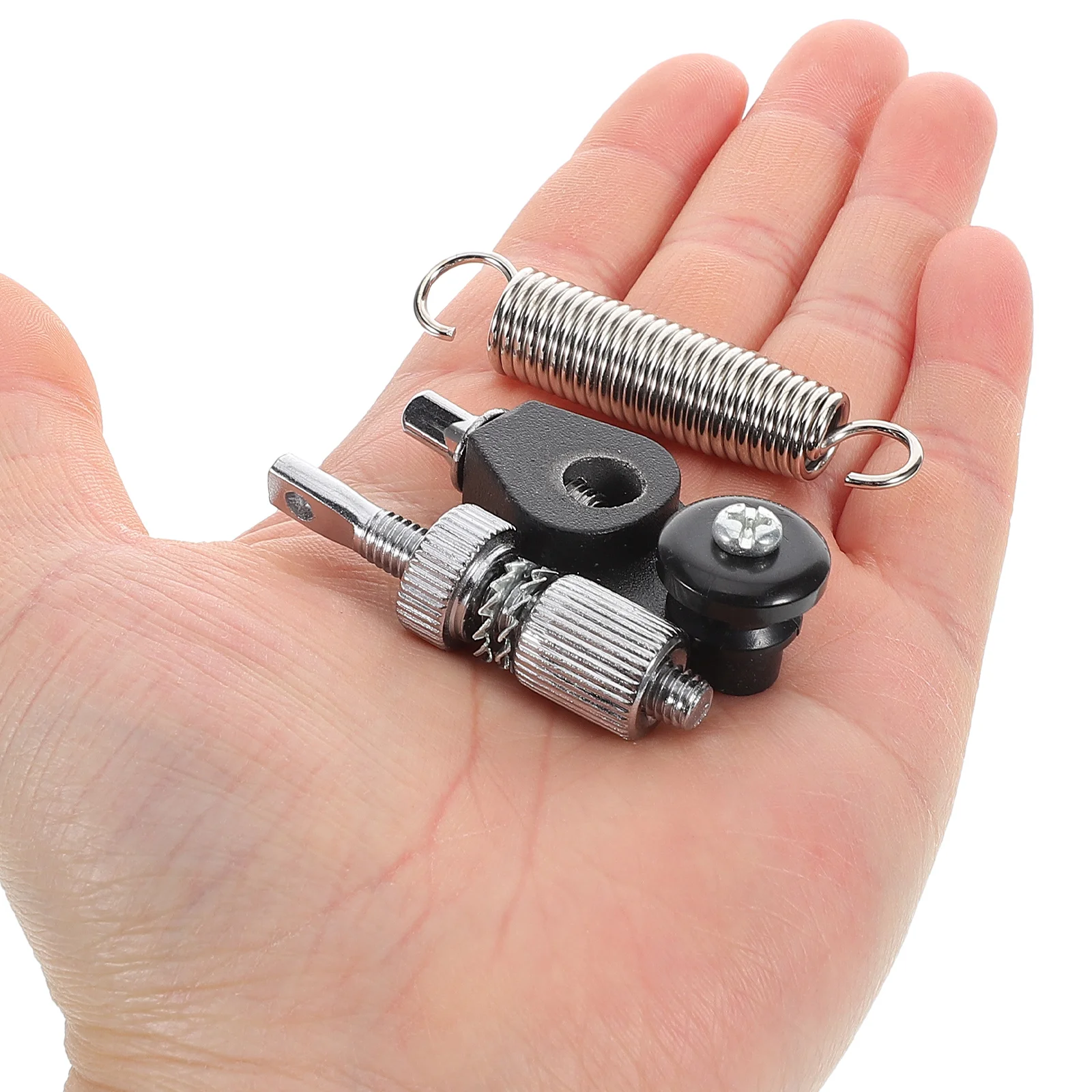

4 Pcs Drum Pedal Spring Assembly Durable Metal High Tension Compatible Bass Foot Percussion Instrument Replacement Parts