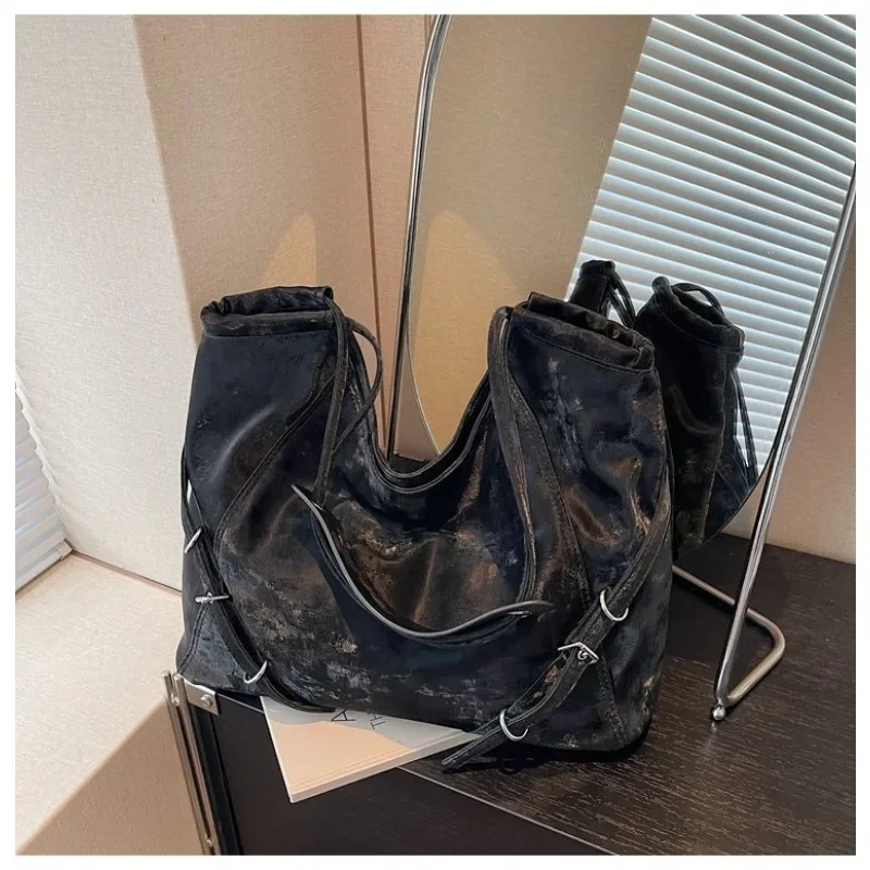 

Simple High-End Fashion Diaper Bags For Ladies Parisian Elegant Tote Bag Large Capacity Crossbody Bag Luxury Brand Messenger