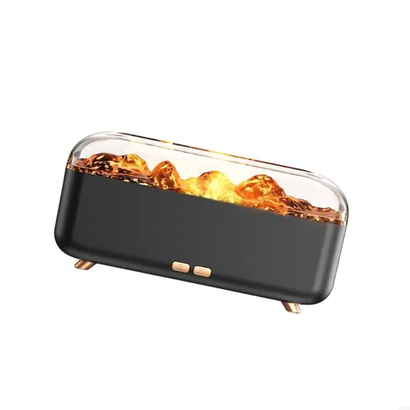 7-Farben-LED-Flammen-Luftbefeuchter-Nebelsprühgerät für die Entspannung Home-Office