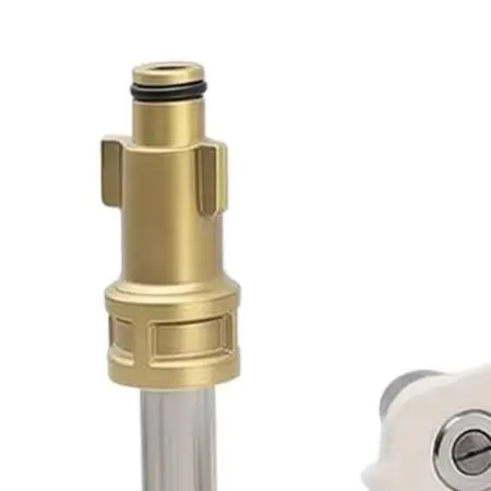 6 Metal Pressure Adapter Kit With 5 Nozzle Tips 3000 PSI Quick Connect For Bosch Kaichi Garden Cleaning Accessories