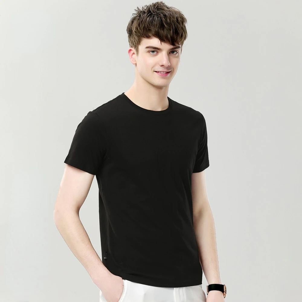 

T-shirt Short-sleeved Overalls Embroidered T-shirt 2022 Summer New Men's Combed Cotton Thin T-shirt
