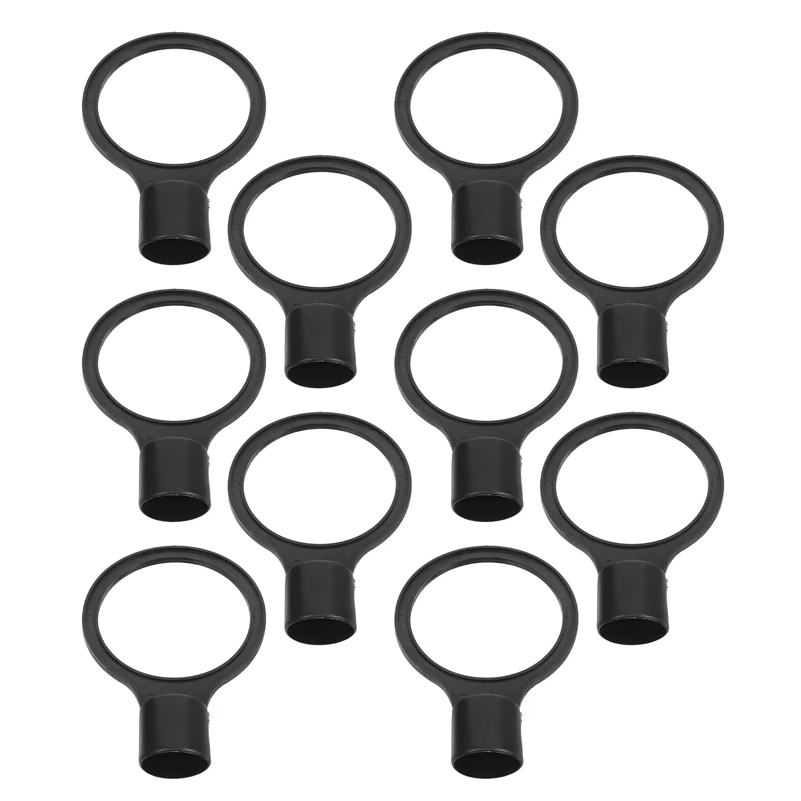 

10Pcs Safety Cone Chain Connector High Strength Weather Resistant Traffic Cone Barrier Link for Construction Zones Parking Lots