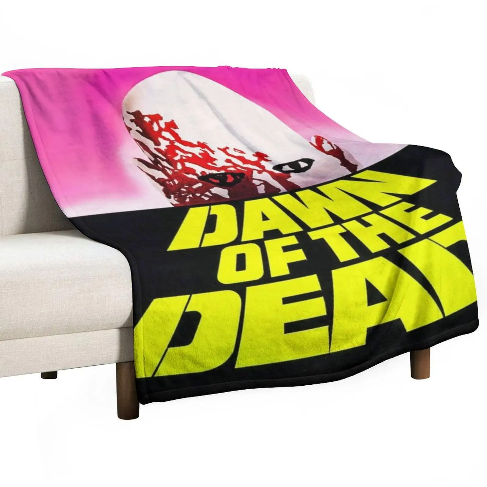 

DAWN OF THE DEAD 1978 HORROR MOVIE! Throw Blanket Decorative Blankets cosplay anime