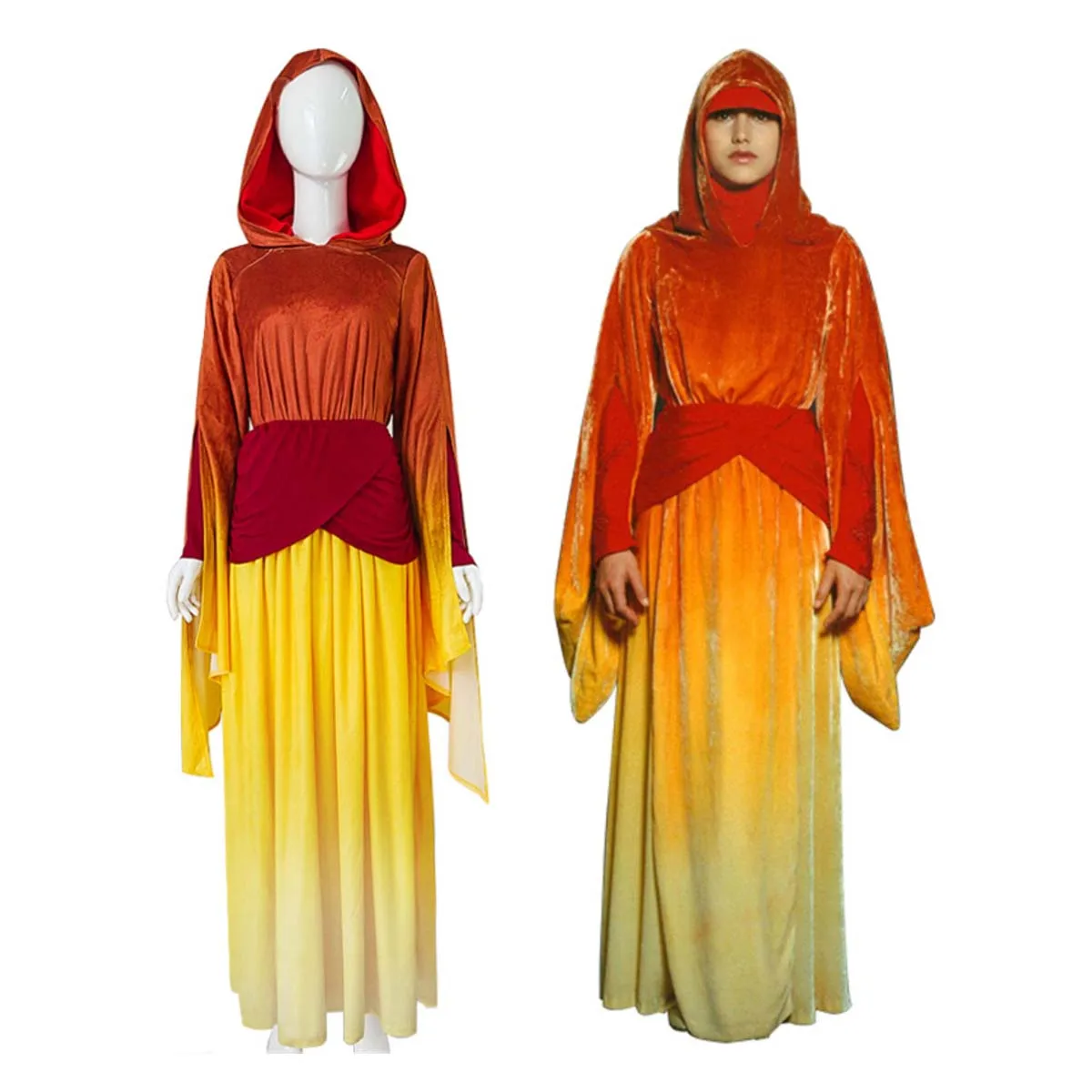 Disfraz de Carnaval de Halloween, Disfraz de Cosplay de Padmé Amidala de La Amenaza Fantasma