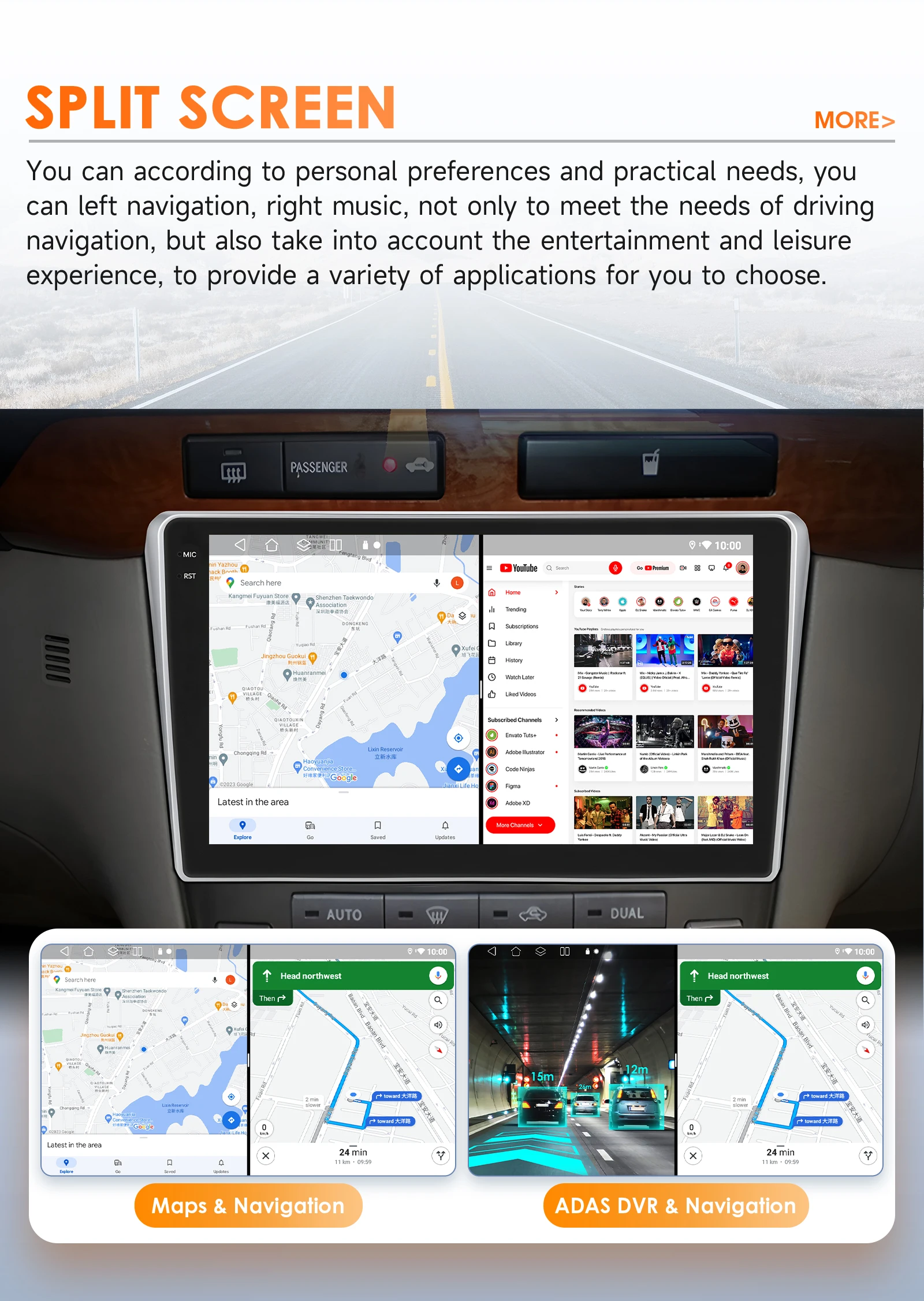 Afbeelding 6: Auto Intelligente Speler voor Toyota Avensis T25 2002-2008 Autoradio Draadloze Carplay Android Auto RDS 4G DSP door Snapdragon 6115