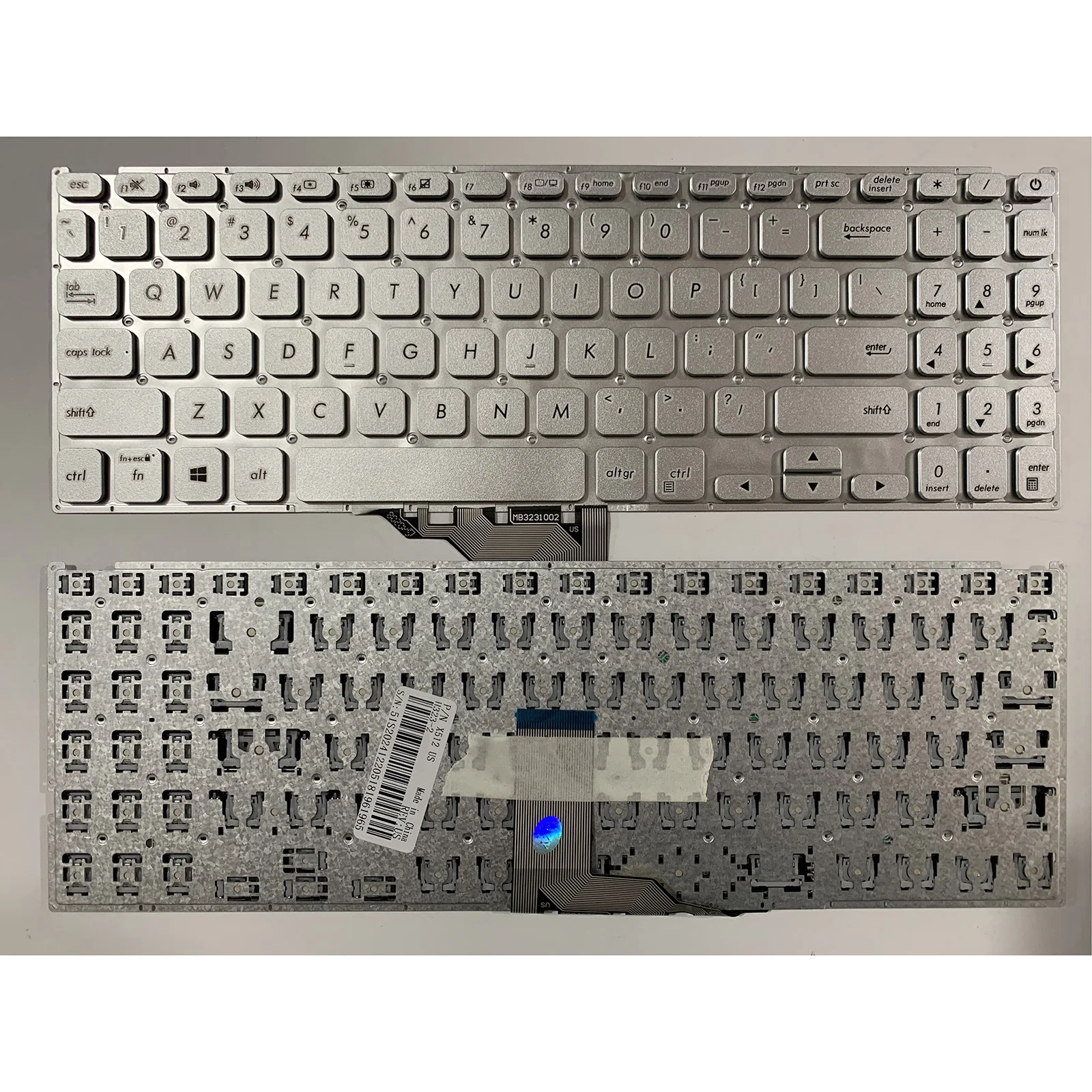 Laptop keyboard US Layout for ASUS X512 X512F X512D X512J X512FA X512DA X512JA