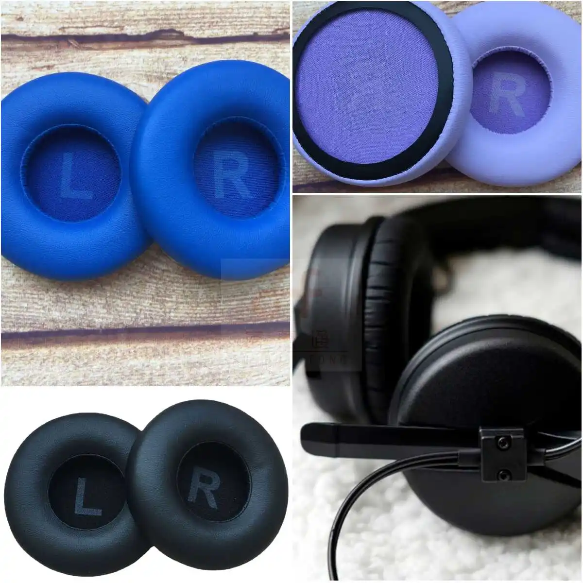 Replacement Ear Pads for Sennheiser HD25, HD25-II, HD25SP, HD25SP-II Headphones Cushion Sponge