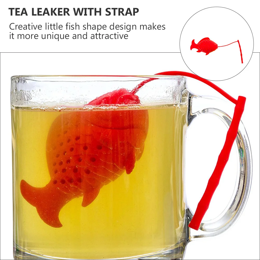 Silicone Tea Maker Infuser Filter Bag Strainer Infusers for Loose Fine Filters Strainers