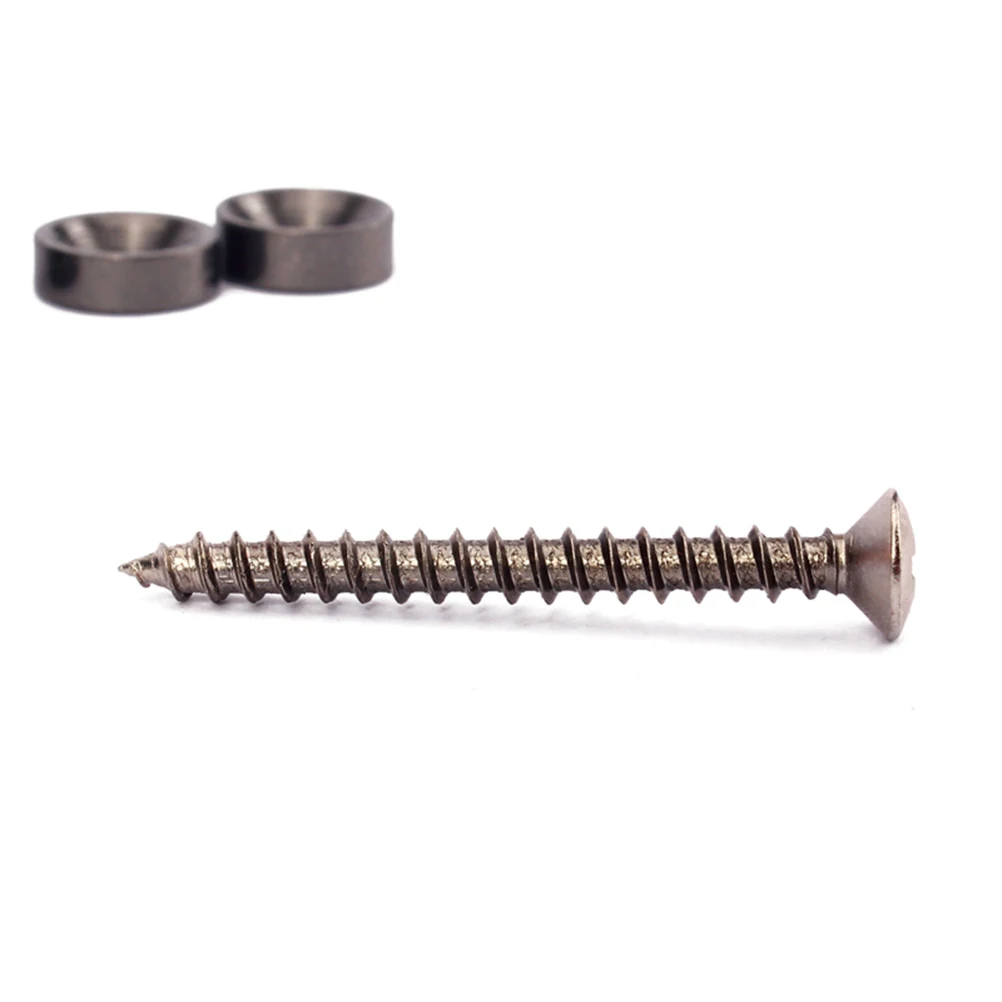 

Pressure Handle Buckle Screws Bolts Guitar Parts Electric Bushing for Black Neck Joint Bushings