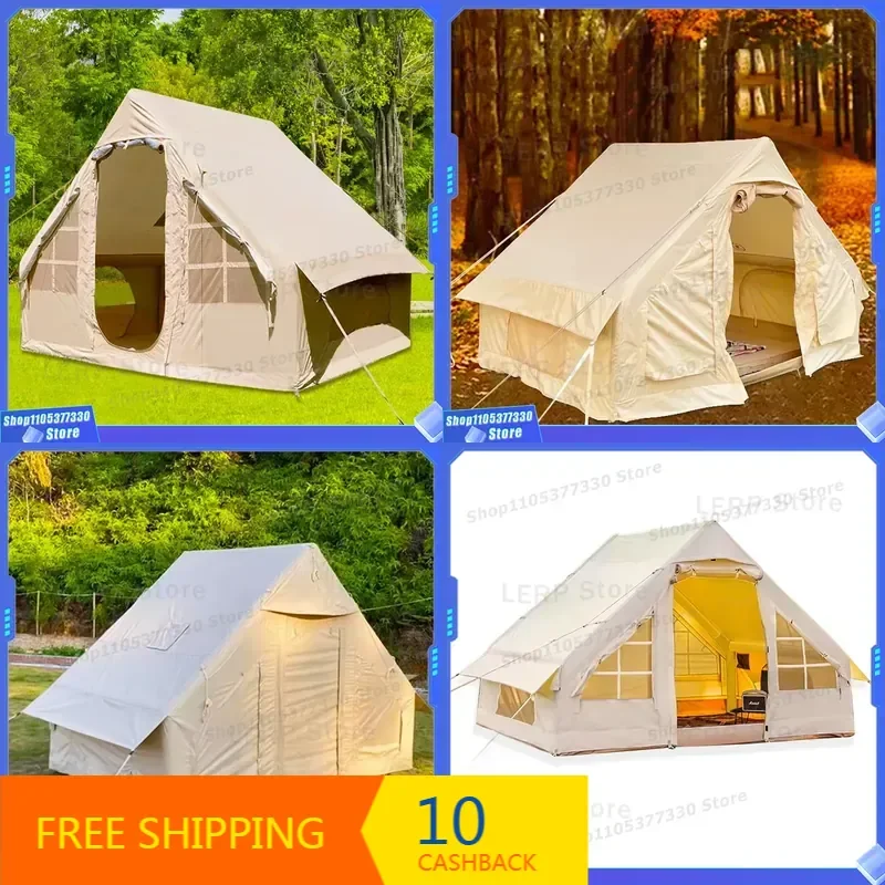 Waterproof Oxford Air Tent Promotional Spotlight for All Camping Needs