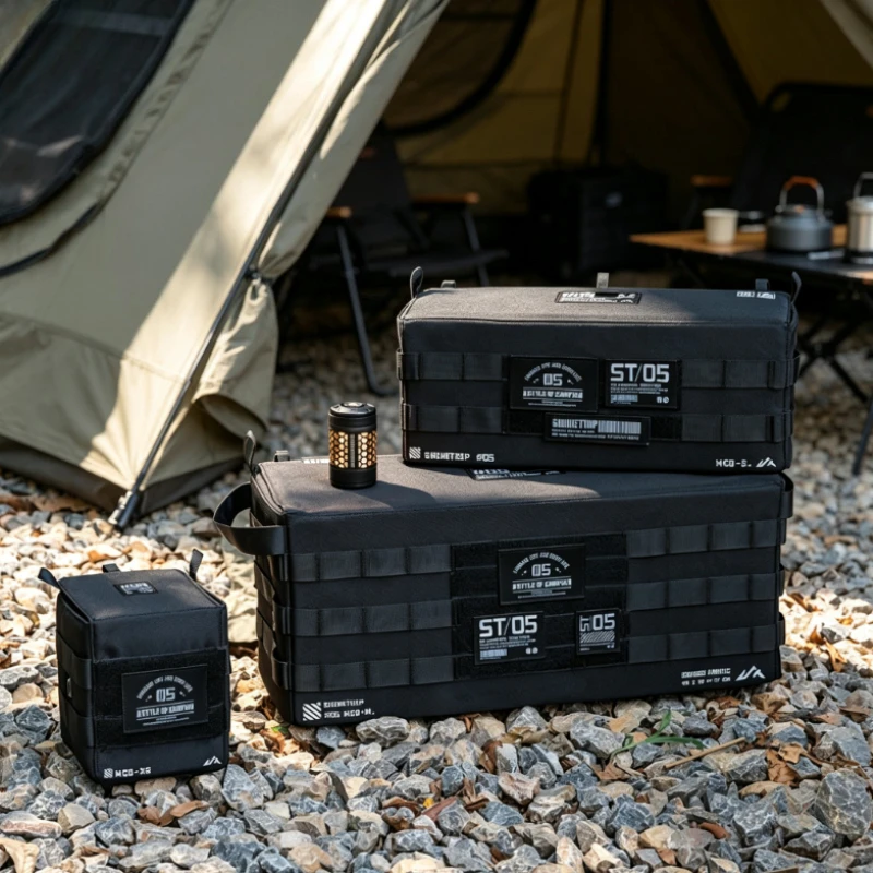 Outdoor Camping Table With Storage - Tactische Camping Opbergtas van Oxford-doek Modulaire