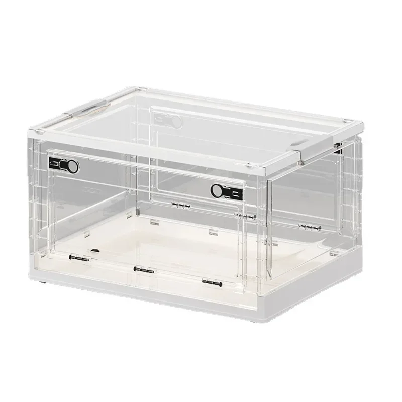 

z Storage Box Household Foldable Wardrobe Clothes Quilt Storage Plastic Transparent Toy Storage Organizing Tool Organization