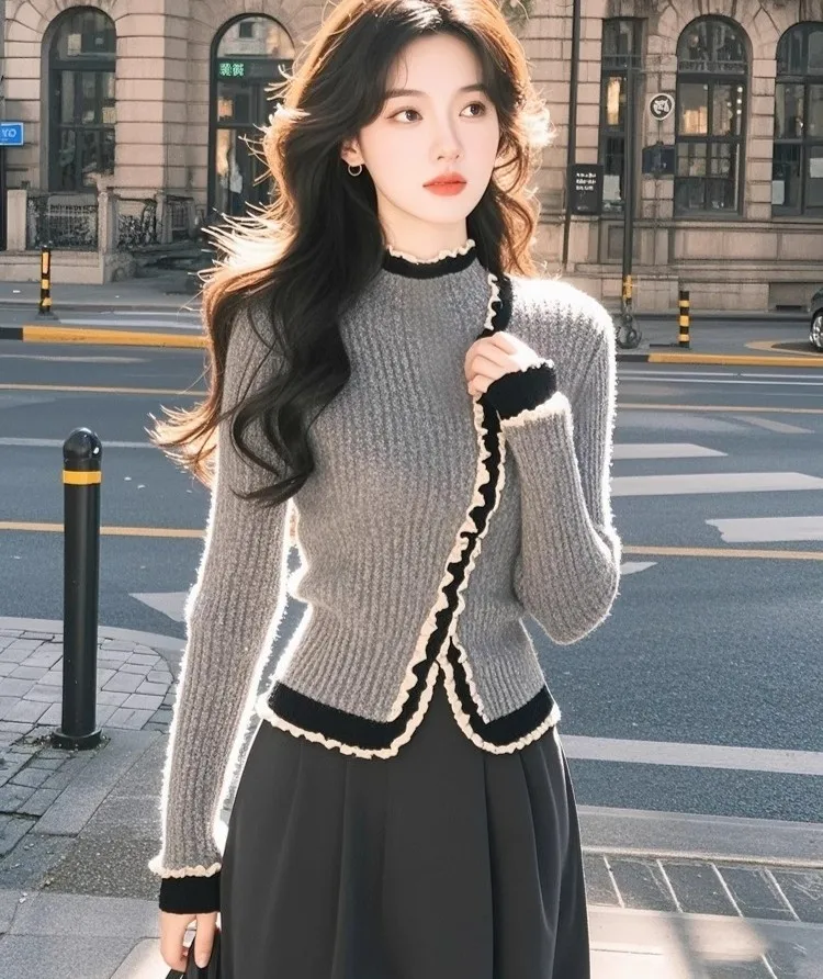 

Womens Pullovers Big Sizes Punk Rock Band Tee Inspired Graphic Print Distressed Detail Edgy Alternative Concert Wear Fashion Ins