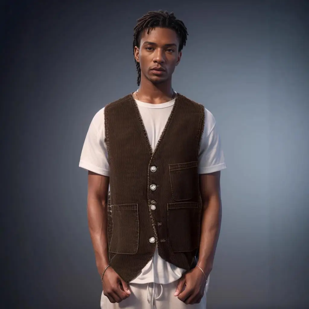 

Мужской вельветовый костюм Jaet Faion Urban Sle Long Sve, двубортный, однотонный, свободный крой, повседневная одежда, зимняя коллекция