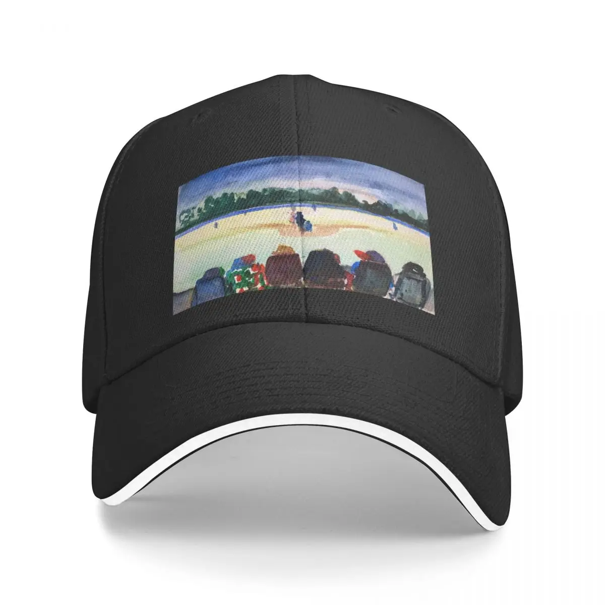 Take me out the ballgame (night) Baseball Cap beach hat foam party Hat Men Golf Wear Women's