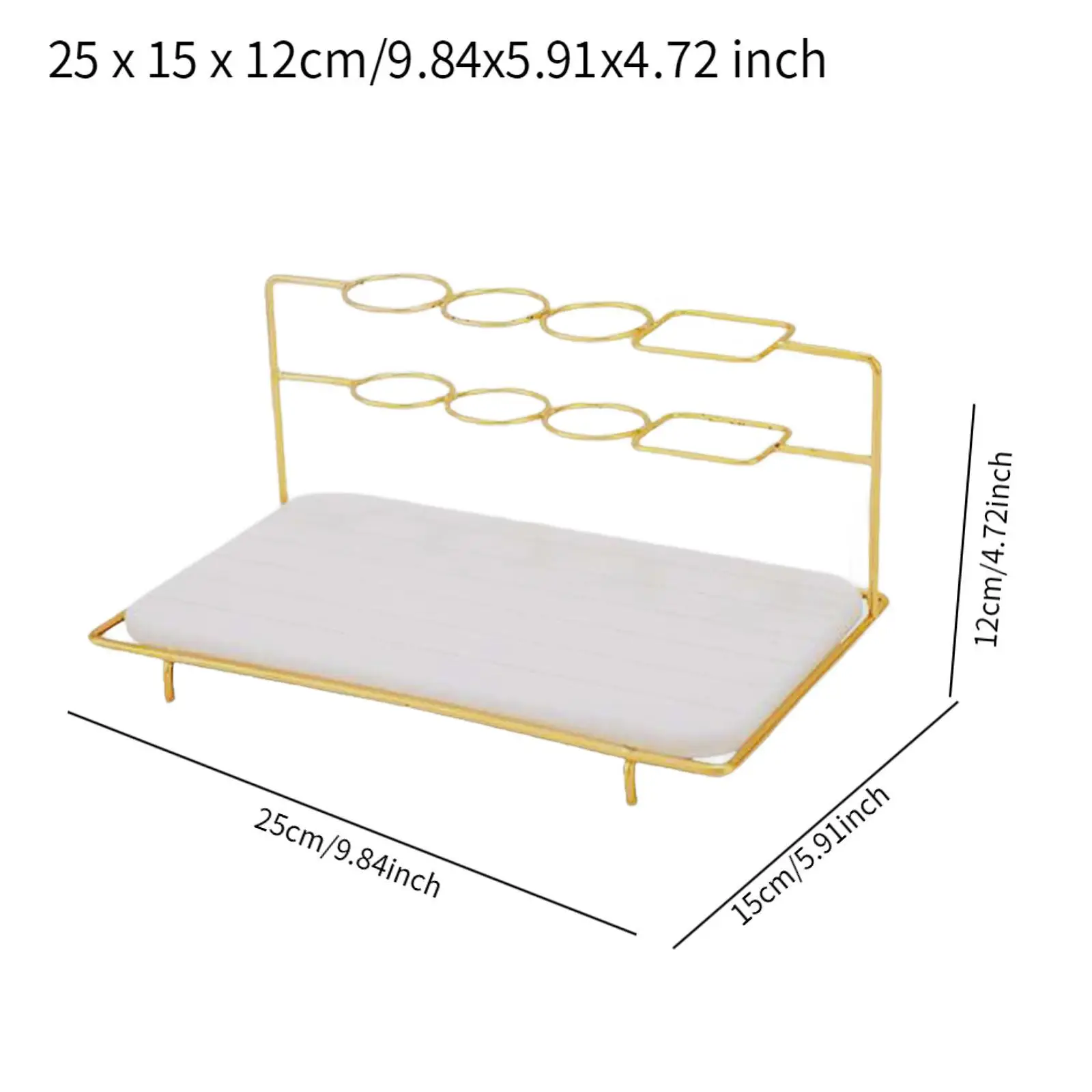 Holder Toothpaste Holder Stand Counter Stand Accessories for Vanity Countertop Toothpaste Makeup