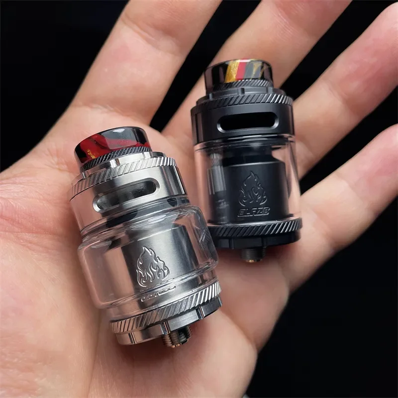 Imagem -06 - Thunderhead-vape Atomizador com Bobina Dupla Tanque 26 mm Capacidade 2ml 5ml 810 Ponta de Gotejamento Vaporizador Genuine Blaze Rta