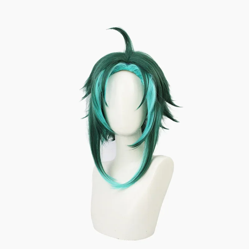 God color matching gradient wig glass moon fairy protector night fork special tone anti-warping sty Women’s Cosplay Costume Wigs