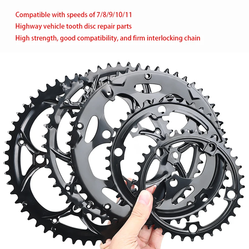 

Road Bike Chainrings 53 50 39 34T, BCD130 110 Chain Wheel, Replacement & Upgrade