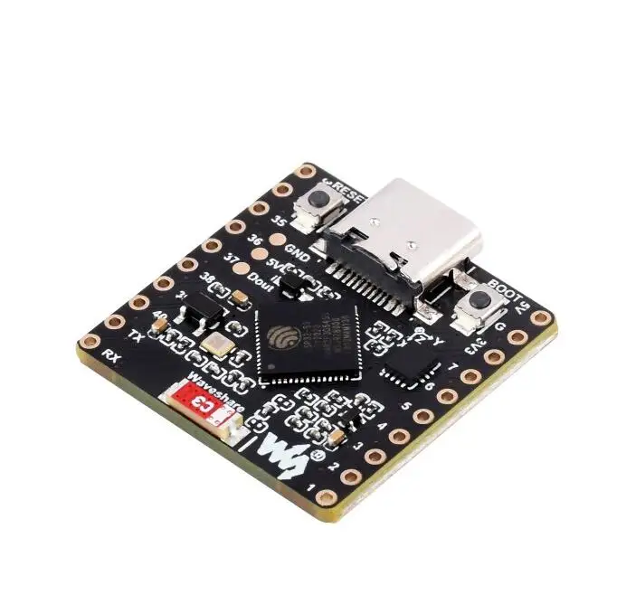 ESP32-S3-Matrix,Development Board, Onboard 8×8 RGB LED Matrix and QMI8658 Attitude Sensor, supports Wi-Fi and Bluetooth LE